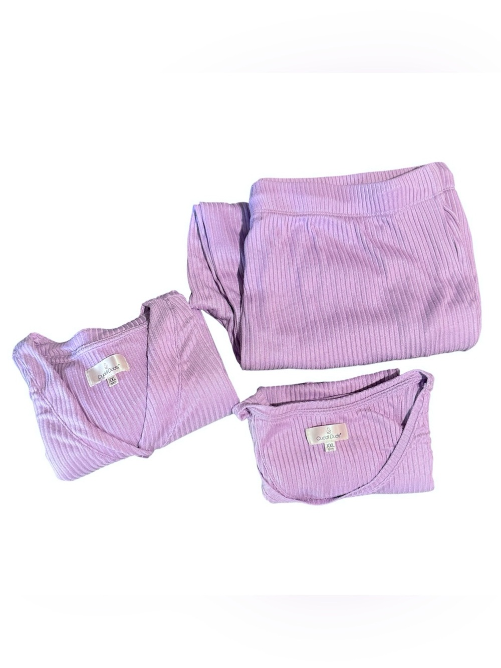 CuddlDuds Lavender Lounge 3Pc Set XXL (20/22)